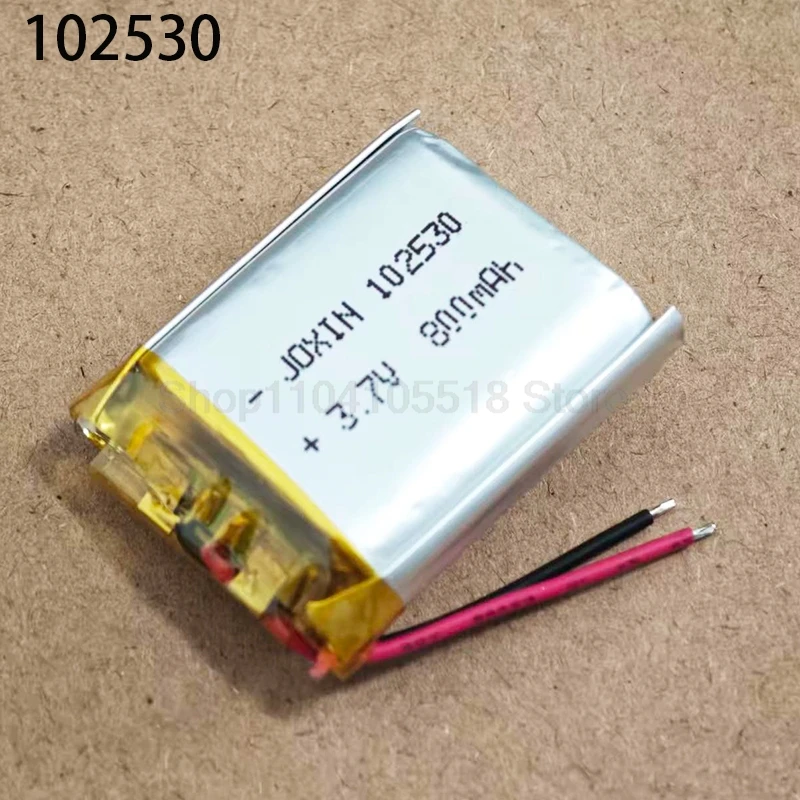 1 pièces 3.7 V batterie au Lithium polymère 102428 102530 700 mAh batteries rechargeables pour purificateur d'air, humidificateur, dispositif de beauté Audio