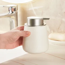 Scrub Soap Bottle Press  Sub Bottle Nordic Simple Hand Sanitizer Bottle Shower Gel Shampoo Liquid Soap Dispensers