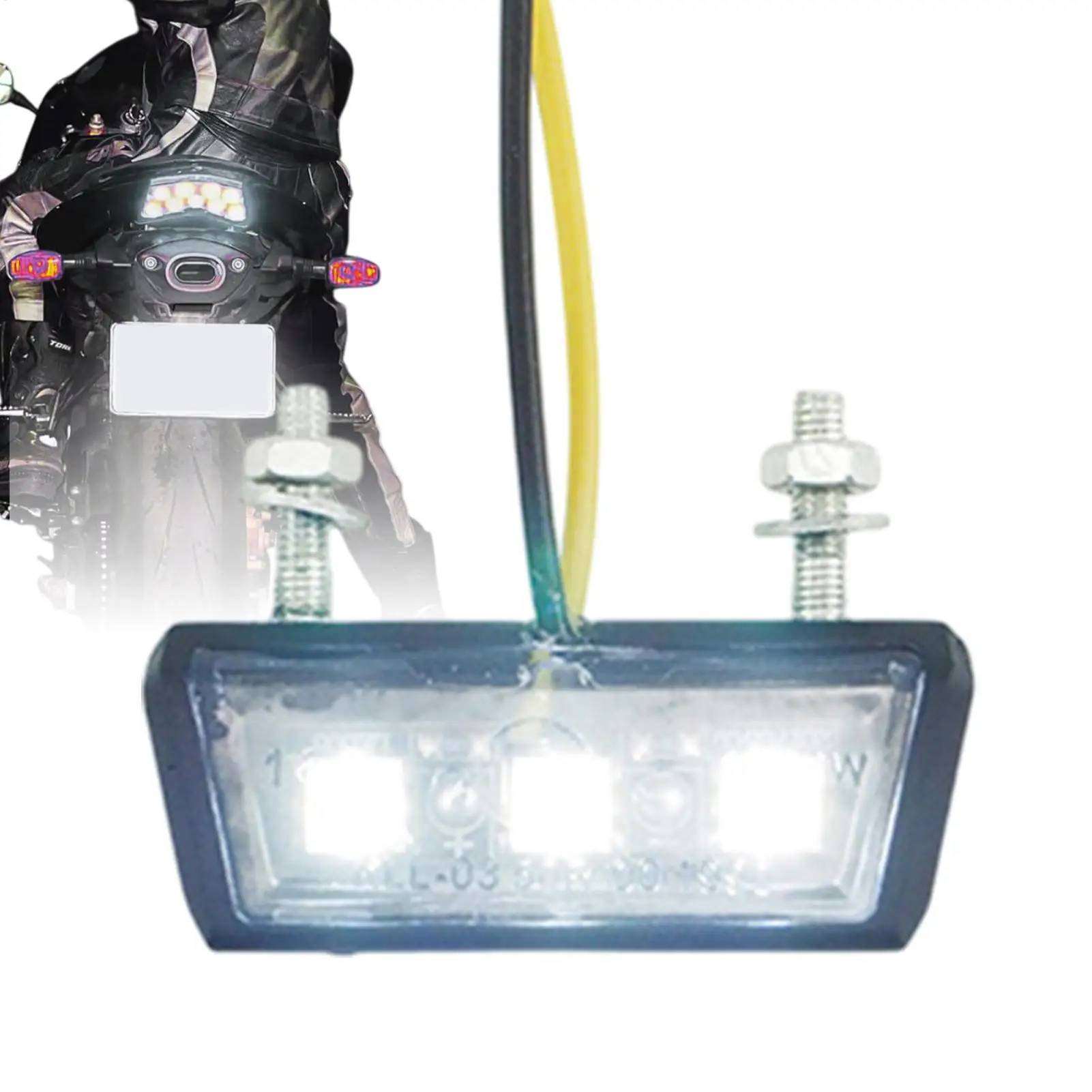 

Задний фонарь для мотоцикла, дальний фонарь для номерного знака мотоцикла, быстросъемный, виброустойчивый, задний фонарь, водонепроницаемый тормоз