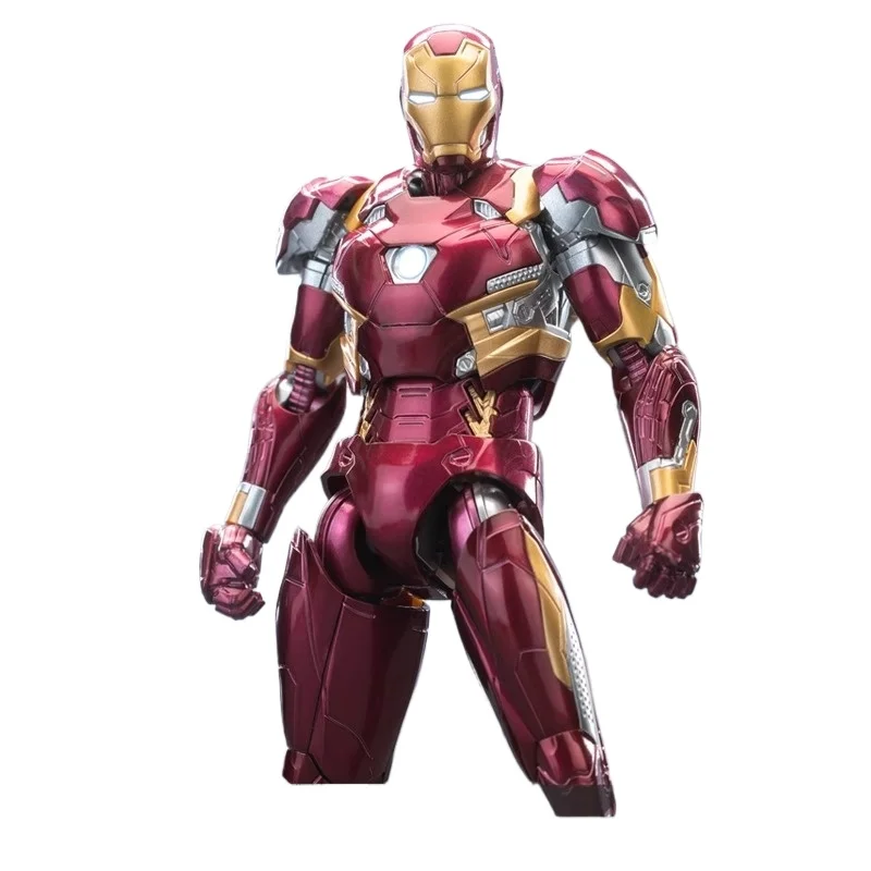 Neue Original Fondjoy Anime Figur Iron Man Mk46 Modellbausatz 1/12 Infinity Saga Ironman Mark 46 Montage Abs Gemeinsame bewegliche Spielzeuge