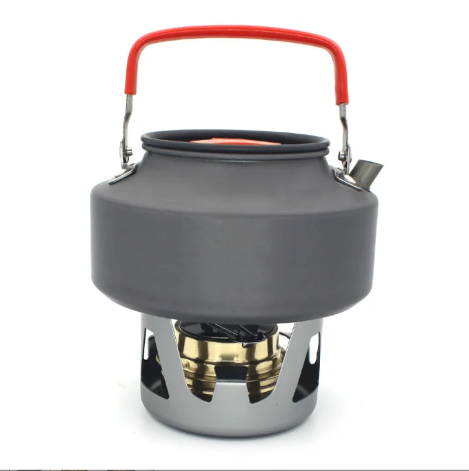 

Safe Mini Outdoor Camping Alcohol Stove for Backpacking Lightweight Brass Spirit Burner with Aluminium Stand