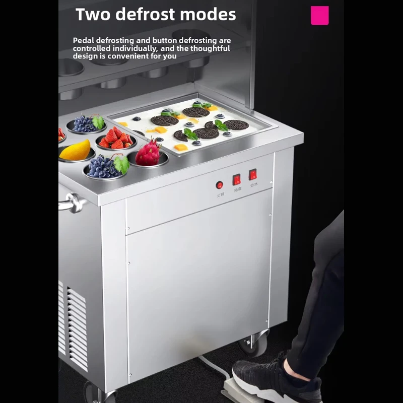 High Productivity Factory Priced Yogurt/Frozen Yogurt/Ice Cream Machine 110V/220V Fruit Milk Water Chocolate Ingredients