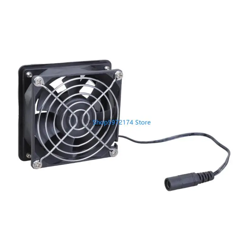 Y3NB Inline Duct Fan 12V Bathroom Exhaust Fan Kitchen 3800RPM Small Exhaust Blower for Office Hall Hydroponic Kitchen