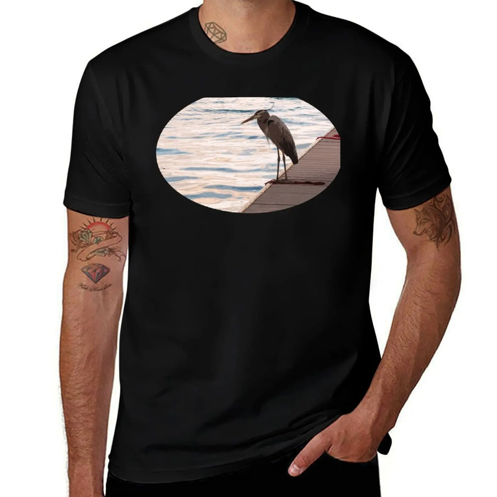 

Water Bird T-Shirt t shirts for man graphic funny man t shirt luxury T-Shirt