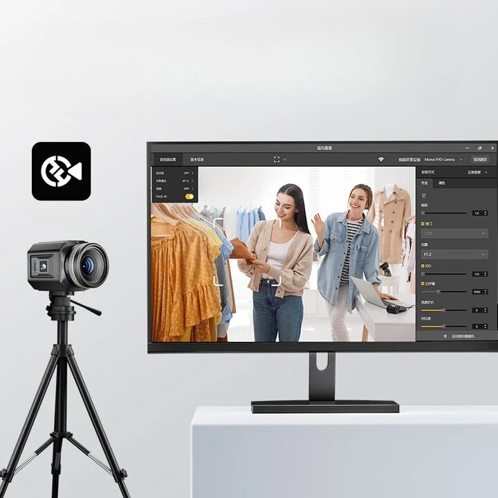 

MOMA TANJING MINI Camera All in One Professional HD Camera with Built in Sound Card and Capture Card Suitable for Beginners