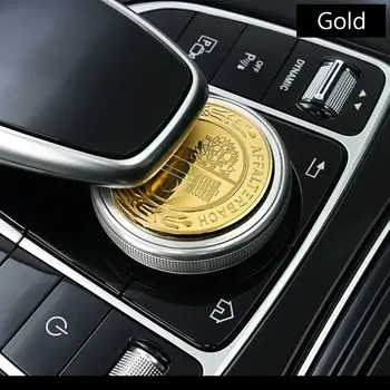 賓士W213 W212 W205 W211 W202 W177 AMG汽車內裝中控台按鈕多媒體貼紙 8 最佳銷售 梅賽德斯-奔馳AMG配件 - №3