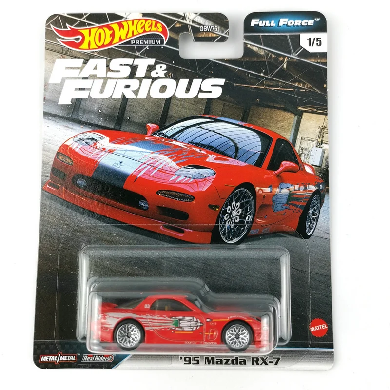 Hot Wheels Cars The Fast and Furious series 1/64 Metal Die-cast Model Collection Toy Vehicles GBW75