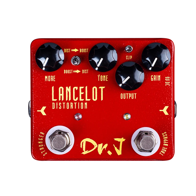 

Педаль для гитарных эффектов JOYO D59 Lancelot, педаль Серии Dr.J, Запчасти и аксессуары для настоящей байпас электрогитары