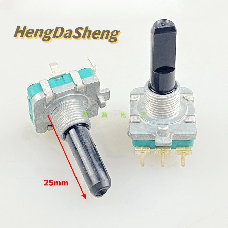 

5Pcs EC16 Encoder, 3-pin Amplifier, Sound Volume Adjustment Controller, 360 Degree Rotating Adjustable Potentiometer