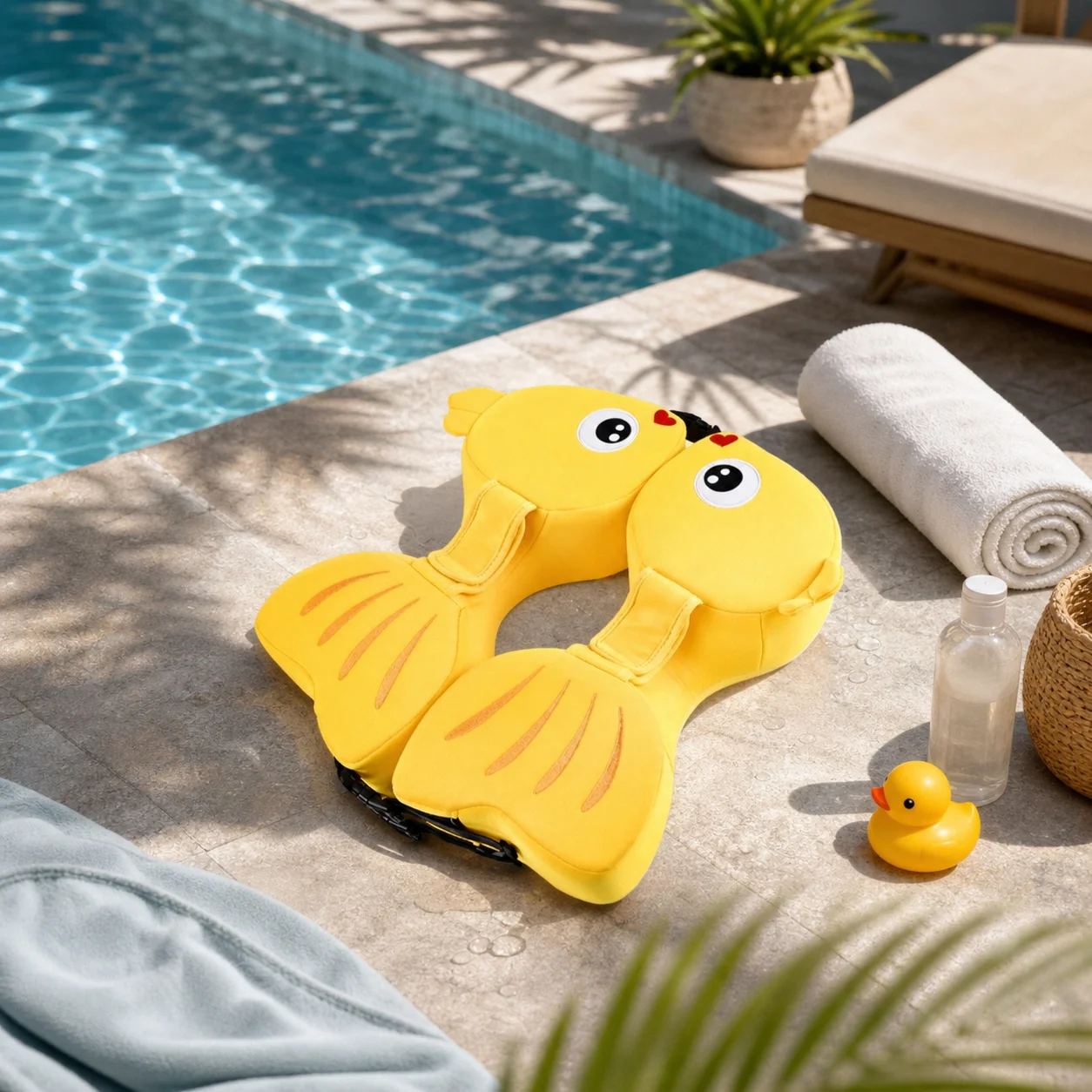 Swimming Buoy Secure Swim Buoy with Buckle Floatation Aid Comfortable for Toddlers, Pool Time, Beach