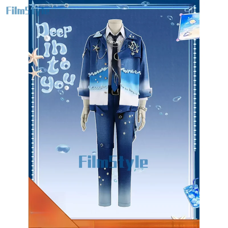 Game Ensemble Stars Kanzaki Souma Cosplay Costume Uniform Halloween Carnival Party Christmas Play Role Clothes Clothing