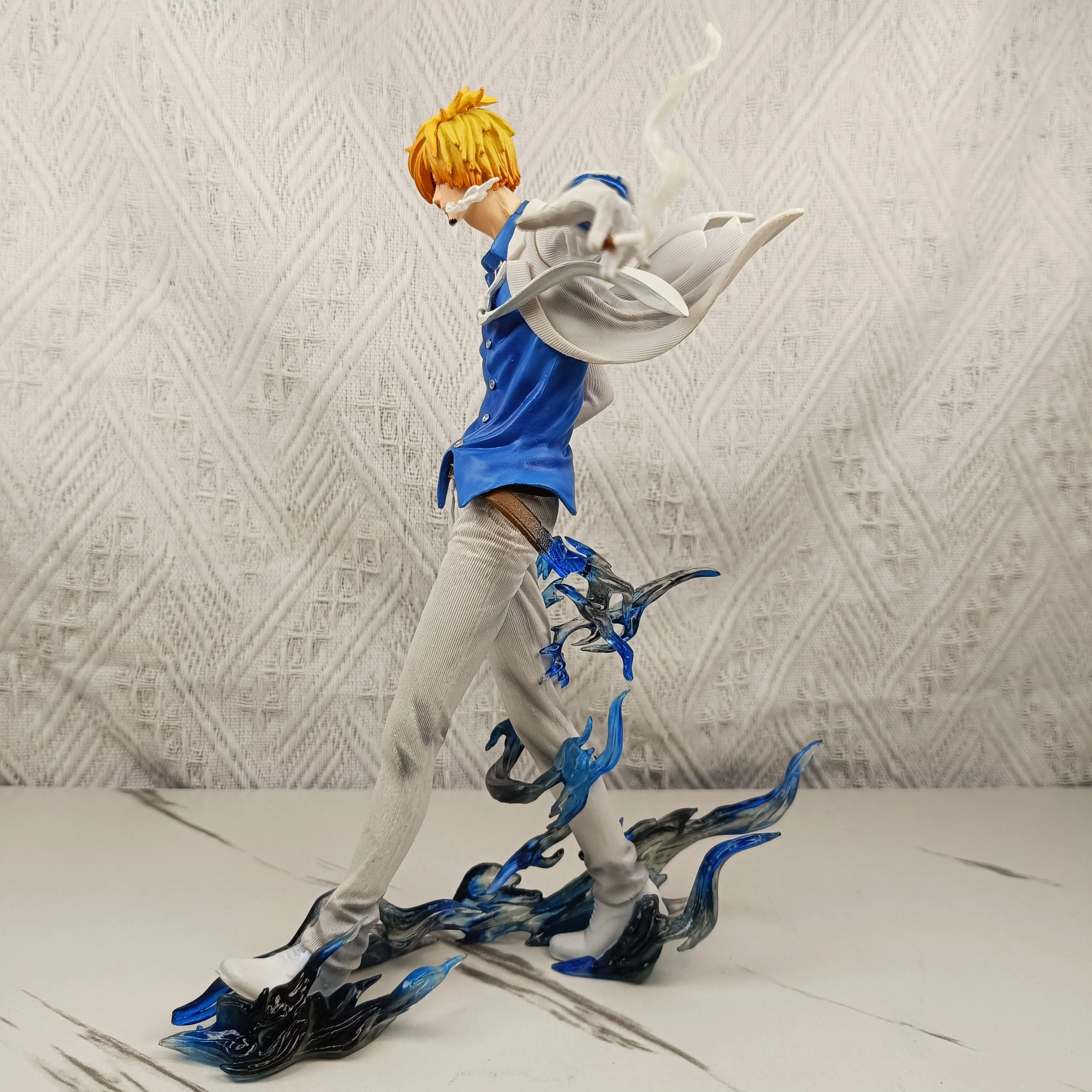 One Piece Sanji Anime Figura Sfilata di moda Sanji Figurine Modello in PVC Statua Decorazione bambola Collezione Ornamenti Giocattoli Regalo