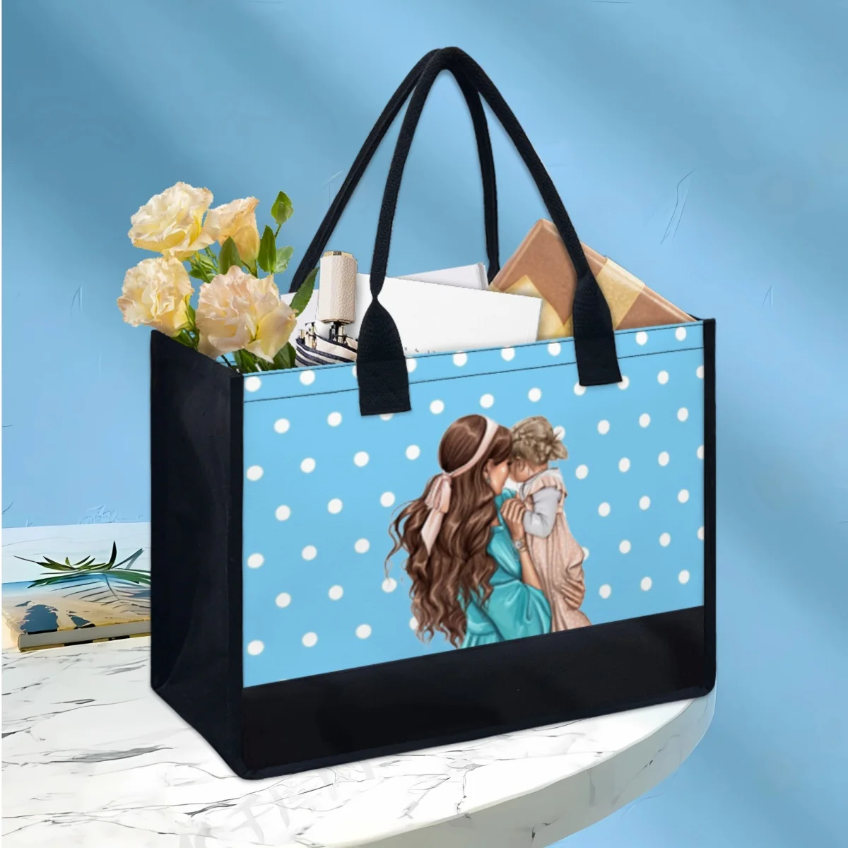 Best Gift For Mother Stylish Portable Handle Elegant Outing Shopping Bag Dropshipping Designer High Quality Tote Bag Handbags