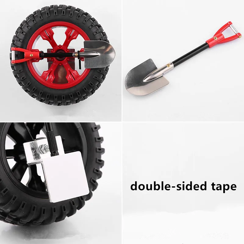 Car exterior decoration supplies Trunk mini small spare tire Off-road personality car outside creative funny decorative tire