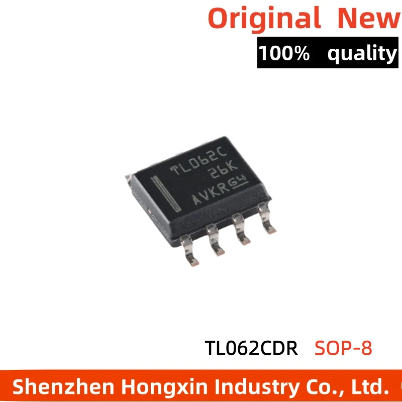 10 pieces of TL062C TL062CDR TL062CDT original imported SOP-8 logic chip operational amplifier