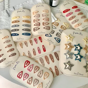 10PCS Colorful Star Baby Hair Clips Set 1