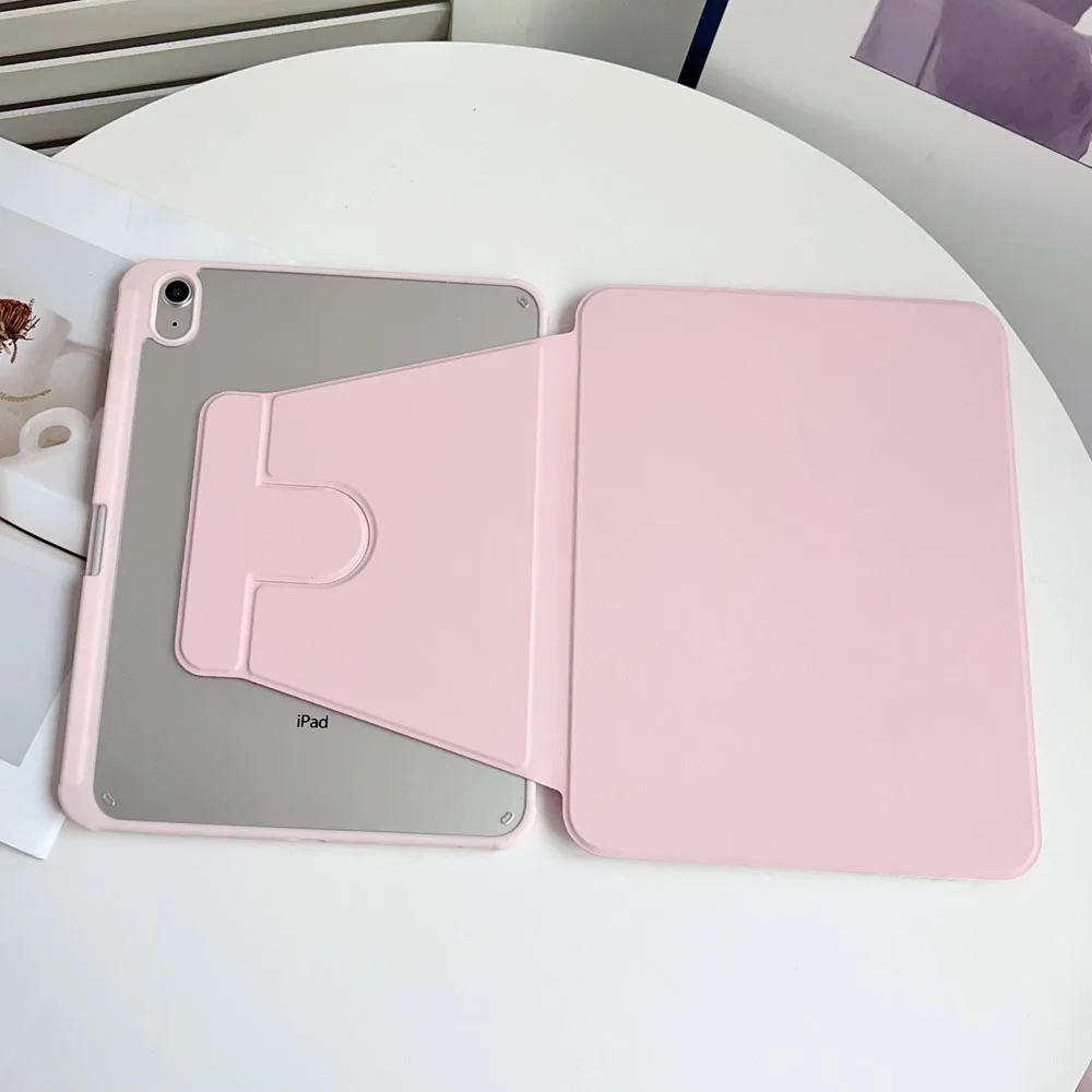 Shockproof Tablet Case for iPad Pro12.9 2018-2022 360-Degree Rotation Protective Shell Compatible with iPad Air13 M2 M3