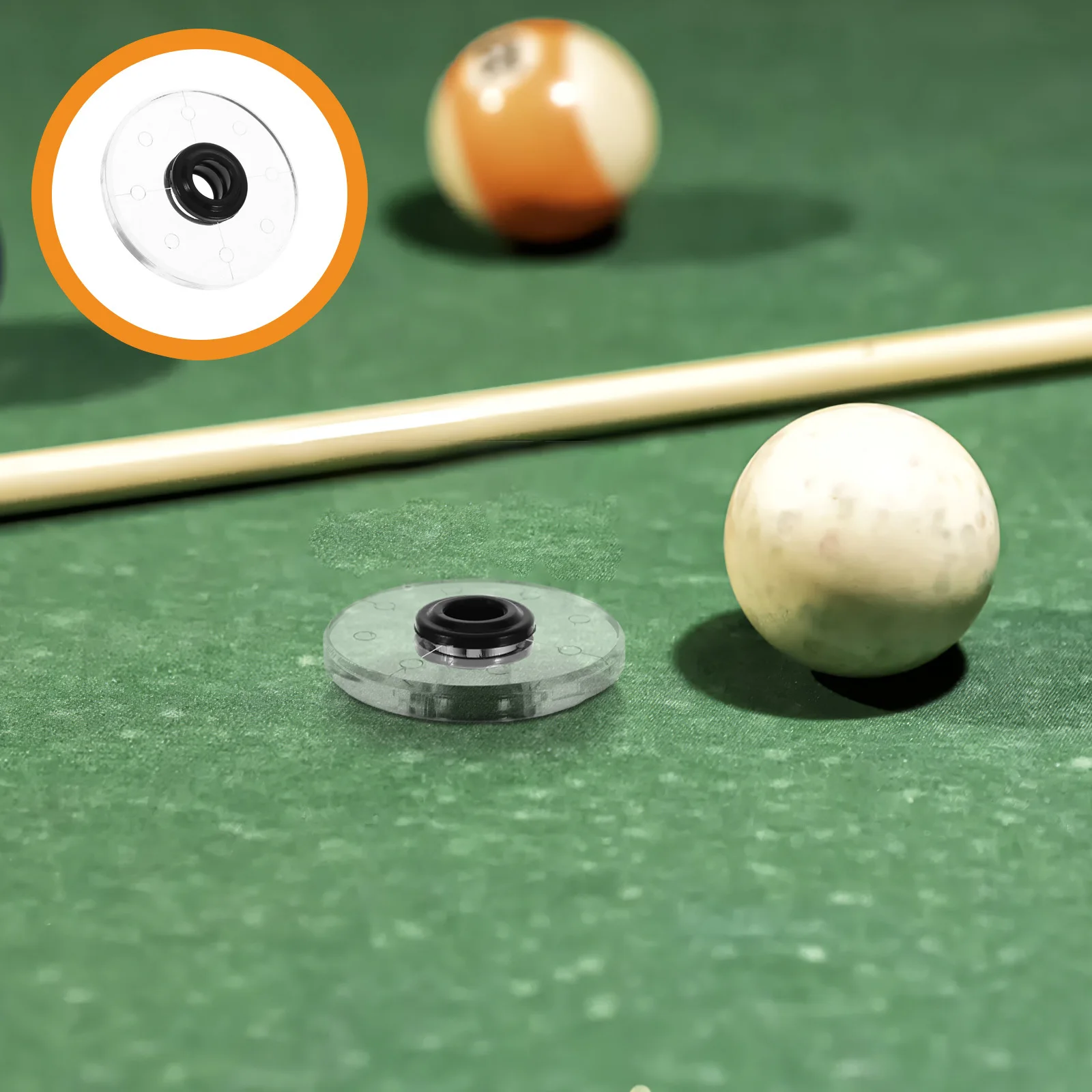 

Billiard Spot Markers Supplies Practice Tools Aiming for Pool Accessories Sight