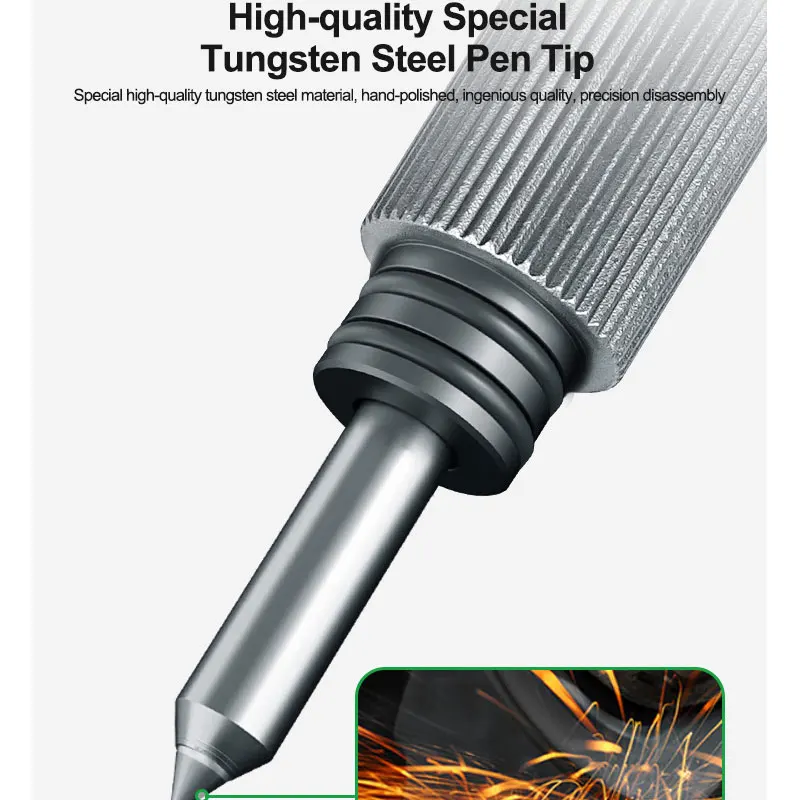 قلم تفجير غطاء خلفي زجاجي للهاتف المحمول RELIFE RL-066C، مناسب لسلسلة IP8-16PM/HWP/Mate، قوة قابلة للتعديل