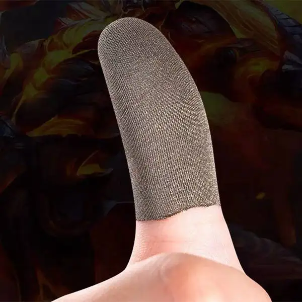 كم إبهام مقاوم للنوم احترافي ، مقاوم للعرق ، شاشة ضغط ، قفازات ألعاب لألعاب الهاتف المحمول ، 12: