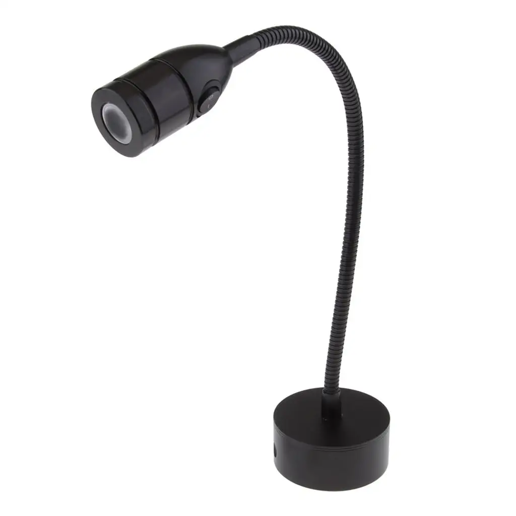 

12V 2W LED Flexible Gooseneck Reading Chart/ Light with Switch