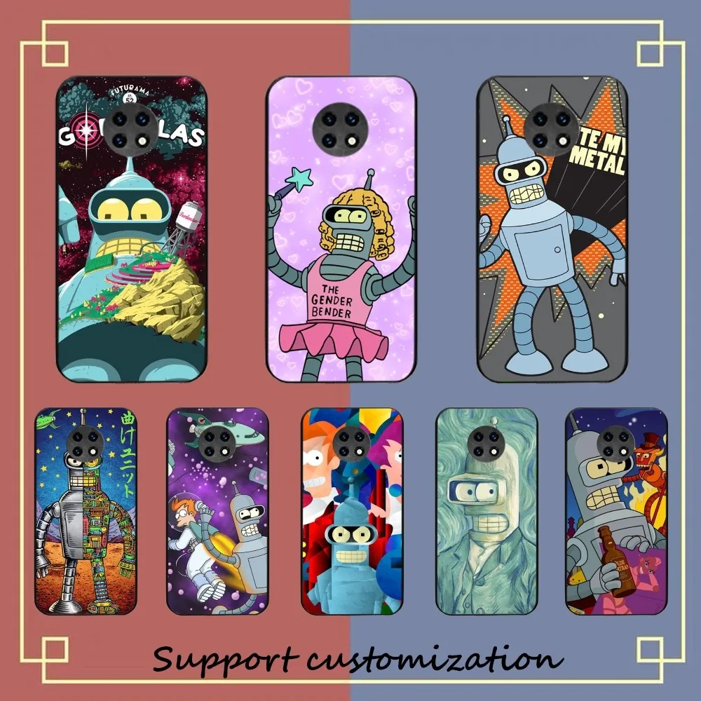 Anime F-FuturamaS Phone Case For Redmi 5 6 7 8 9 10 plus pro 6 7 8 9 A GO K20 K30 K40 pro plus F3 Fundas