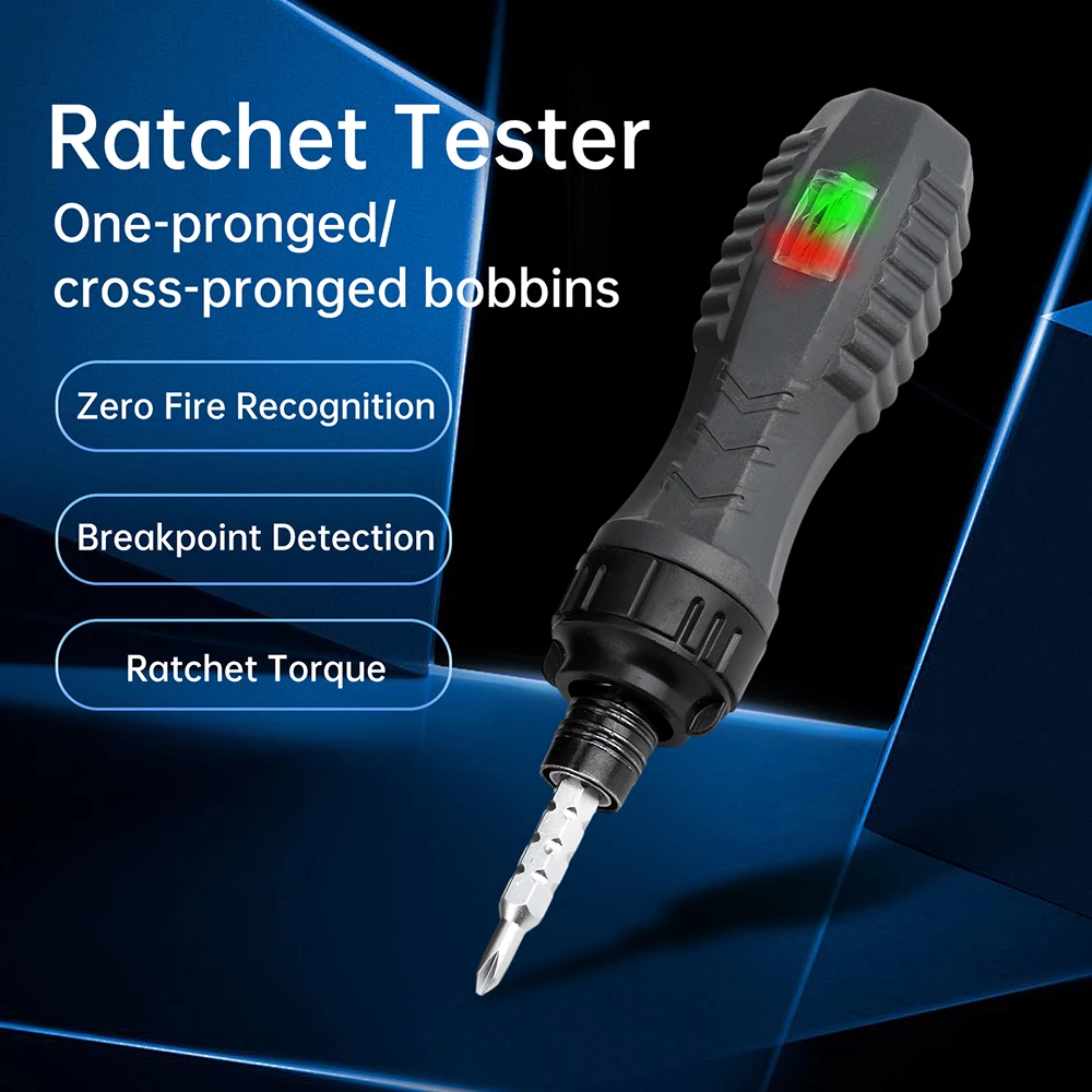 

Household LED Voltage Tester Pen Dual Flast/cross Head Ratchet Screwdriver Live Neutral Line Indentification Power Test Pen