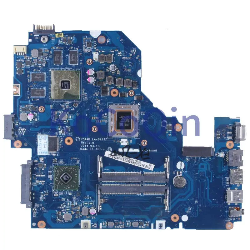 For ACER Aspire E5-511 E5-511G Notebook Mainboard LA-B221P FM7500 AM7300 216-0855000 2G NBMLE11001 DDR3 Laptop Motherboard