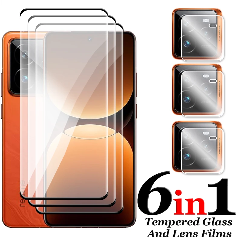 For Realme GT 7 Pro Glass For Realme GT7 Pro Tempered Glass Full Cover 3D Curved Screen Protector For Realme GT 7 Pro Lens Film