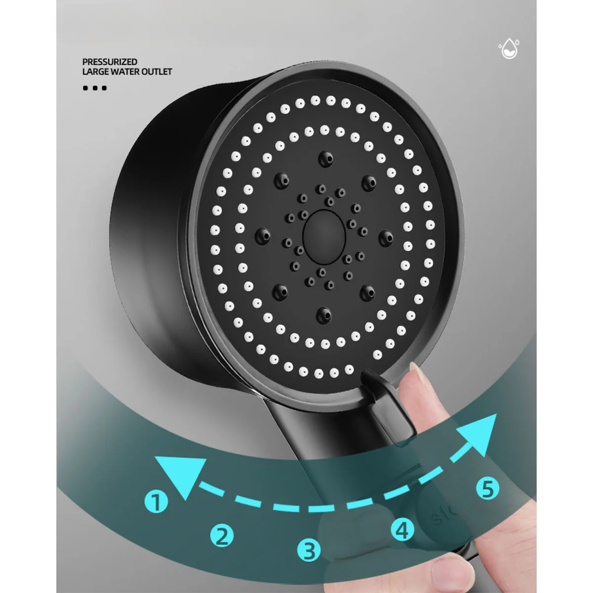 Przenośna słuchawka prysznicow – Home Bathroom Water Filter recenzja i cena
