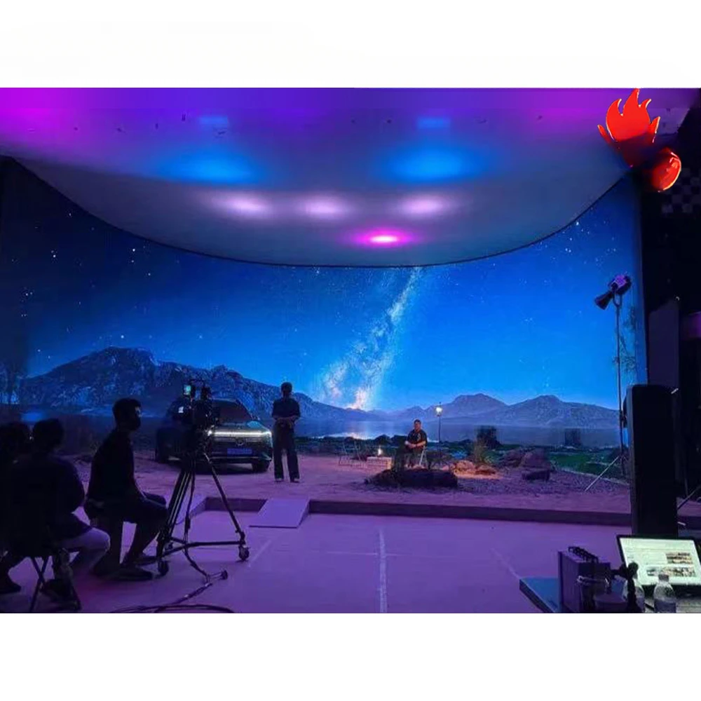 Engine P1.9 P2.6 7680hz Filming Studio Background Shooting Display Screen Virtual Production Led Video Wall