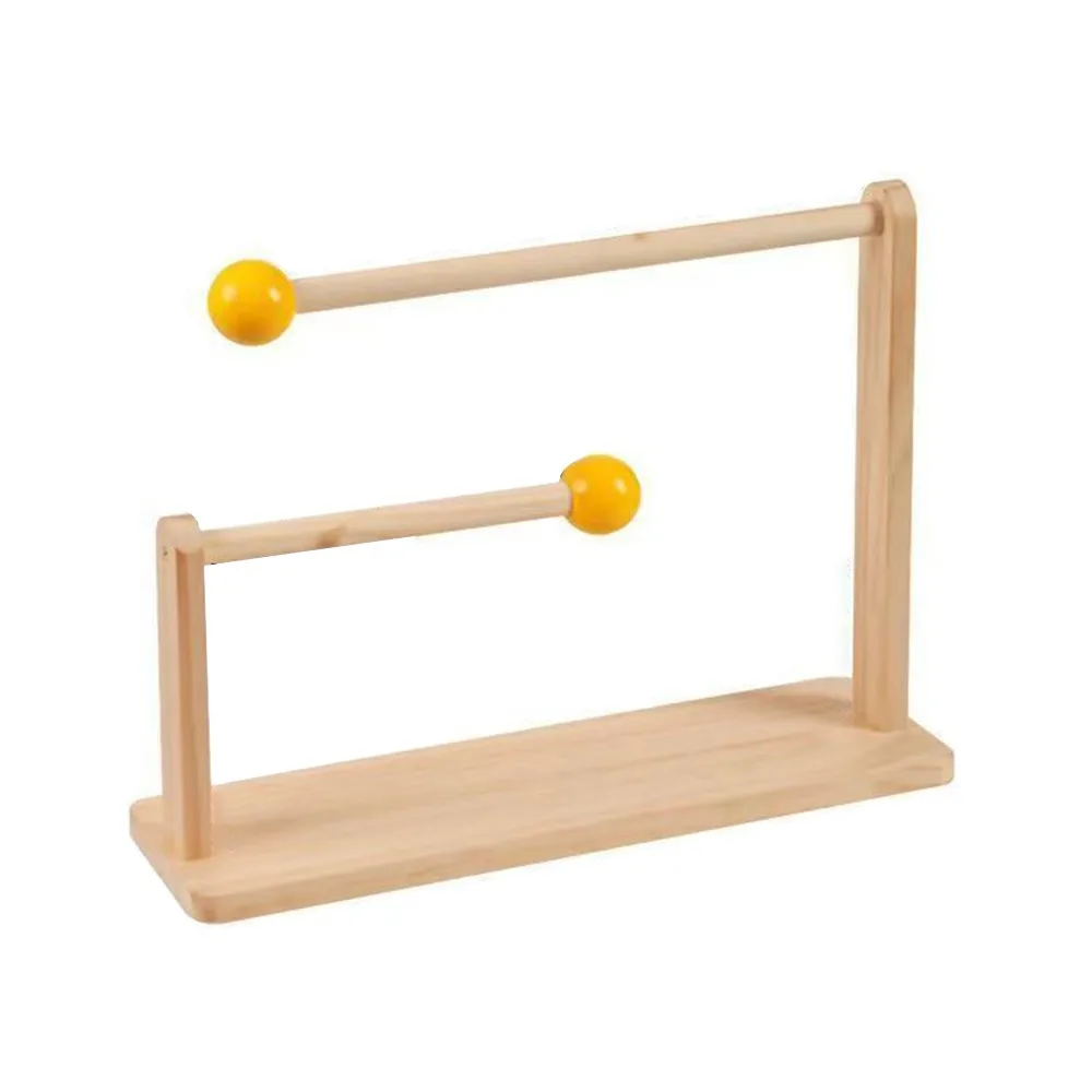 Wooden Hair Band Hair Rope Hair Tie Holder 2 Layers Multifunctional Earring Bracelet Watch Necklace Stand