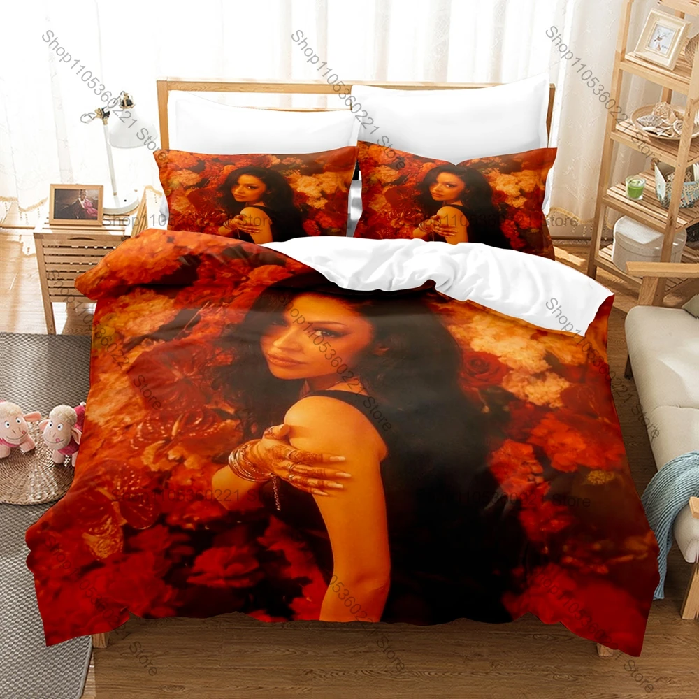 Ayliva Schwarzes Herz Album Duvet Cover Set 1 Duvet Cover + 2 Pillowcases Emotional German Pop Bed Linens Gift Home Textile