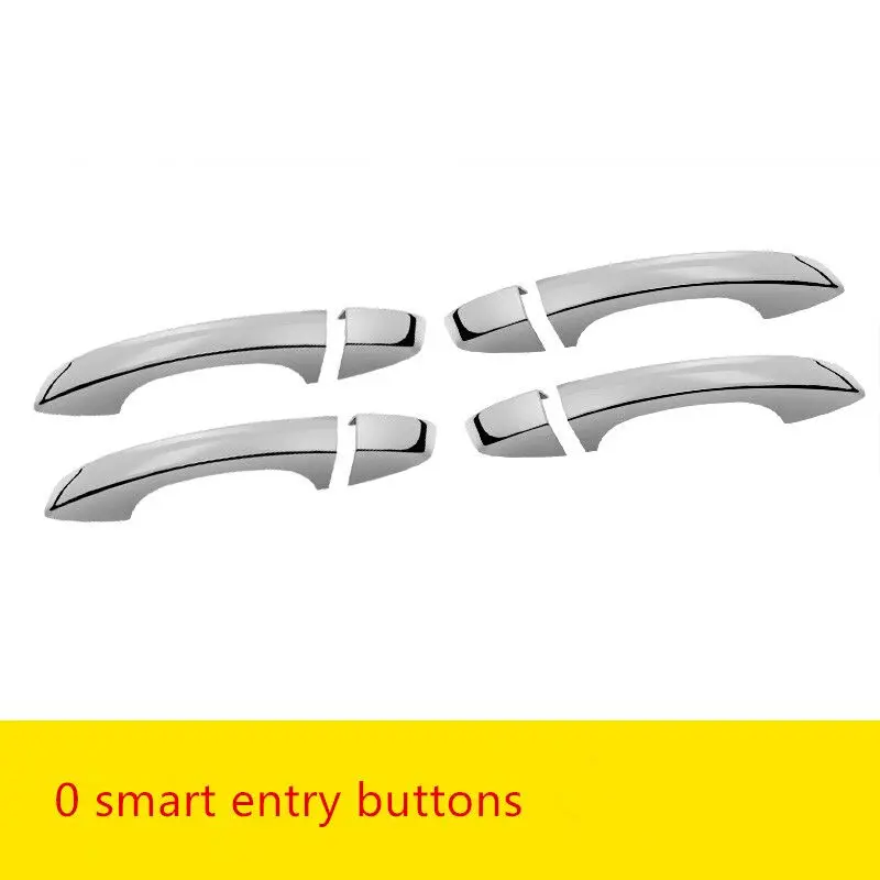 For Volkswagen VW GOLF 7 MK7 2013 2014 2015 2016 2017 2018 Carbon Fiber Chrome Car Door Handle Cover Trim Sticker  Accessories