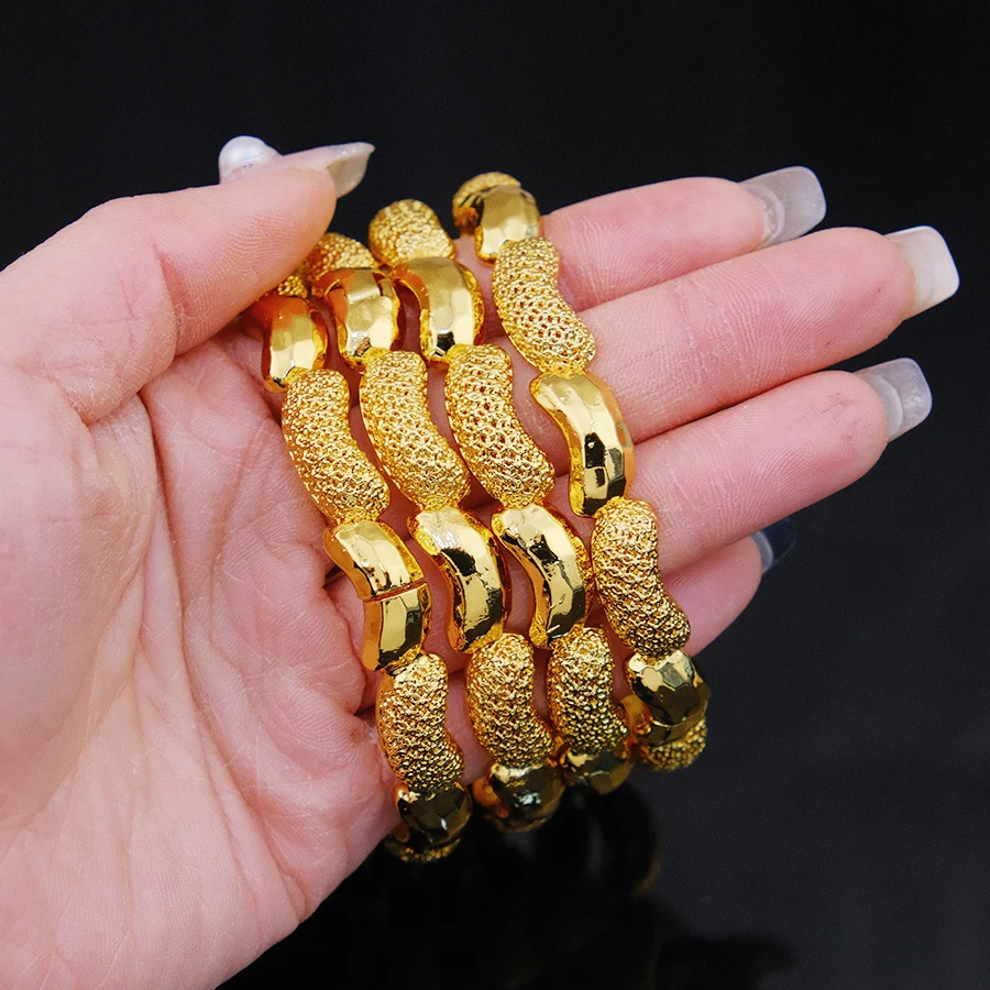4Pcs 18K Gold-Plated Women's W - Luxury Watch Dubai review and price