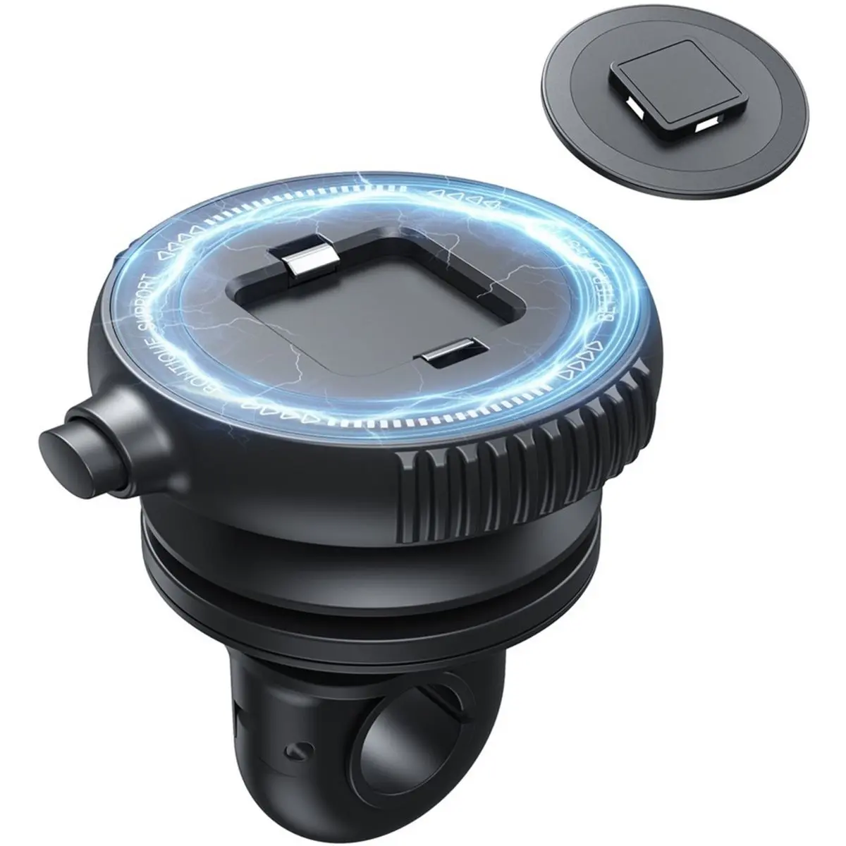 Promotion Anti-Shock Universal Motorcycle Phone Holder Stand Quick Mount Moto Bike Scooter Rear View Mirror Cell Phone Clips