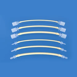 Runze Fluid Peristaltic Pump Head Tube Rubber Tube With Plastic Connector Peristaltic Pump Tubing