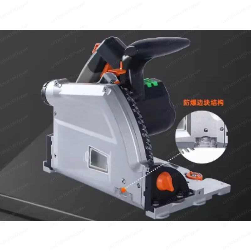 Track Saw, Woodworking Portable Chainsaw Cutting Saw Multifunctional Cutting Table Saw Electric Circular Saw Gypsum Board