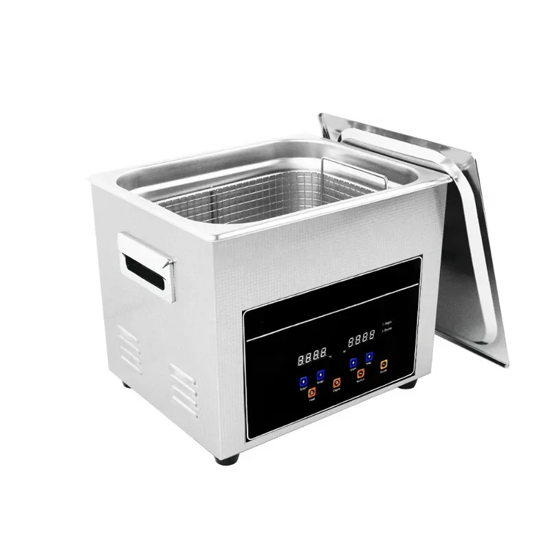 New powerful ultrasonic cleaner 10L Ultrasonic  power 360W Digital degas function semiwave /full wave switchable