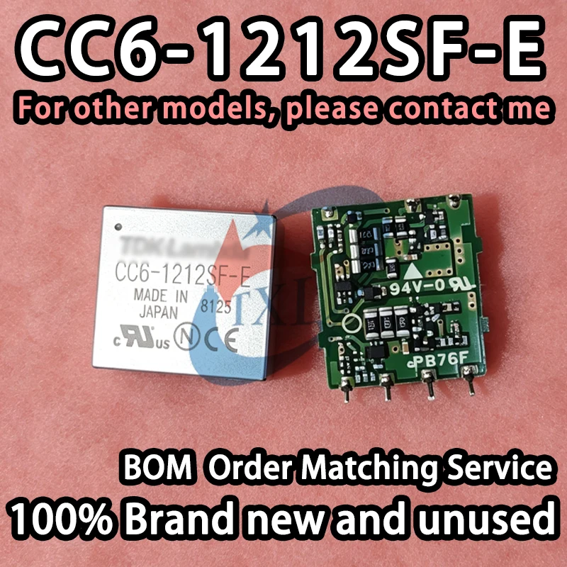 【100% Brand New】CC6-1212SF-E CC6-1212SR-E CC6-1212DF-E CC6-1212DR-E Isolated DC Converter 9-18V ±12V 6W Power Module