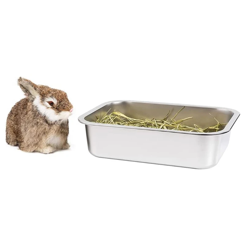 367A Smooth Surface Metal Pan High Quality Stainless Steel Litter Box Thickening Gift