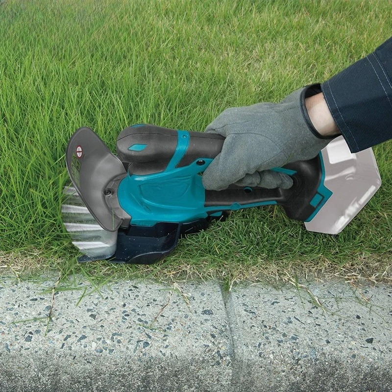 Tesoura elétrica recarregável para aparar grama e aparar cerca