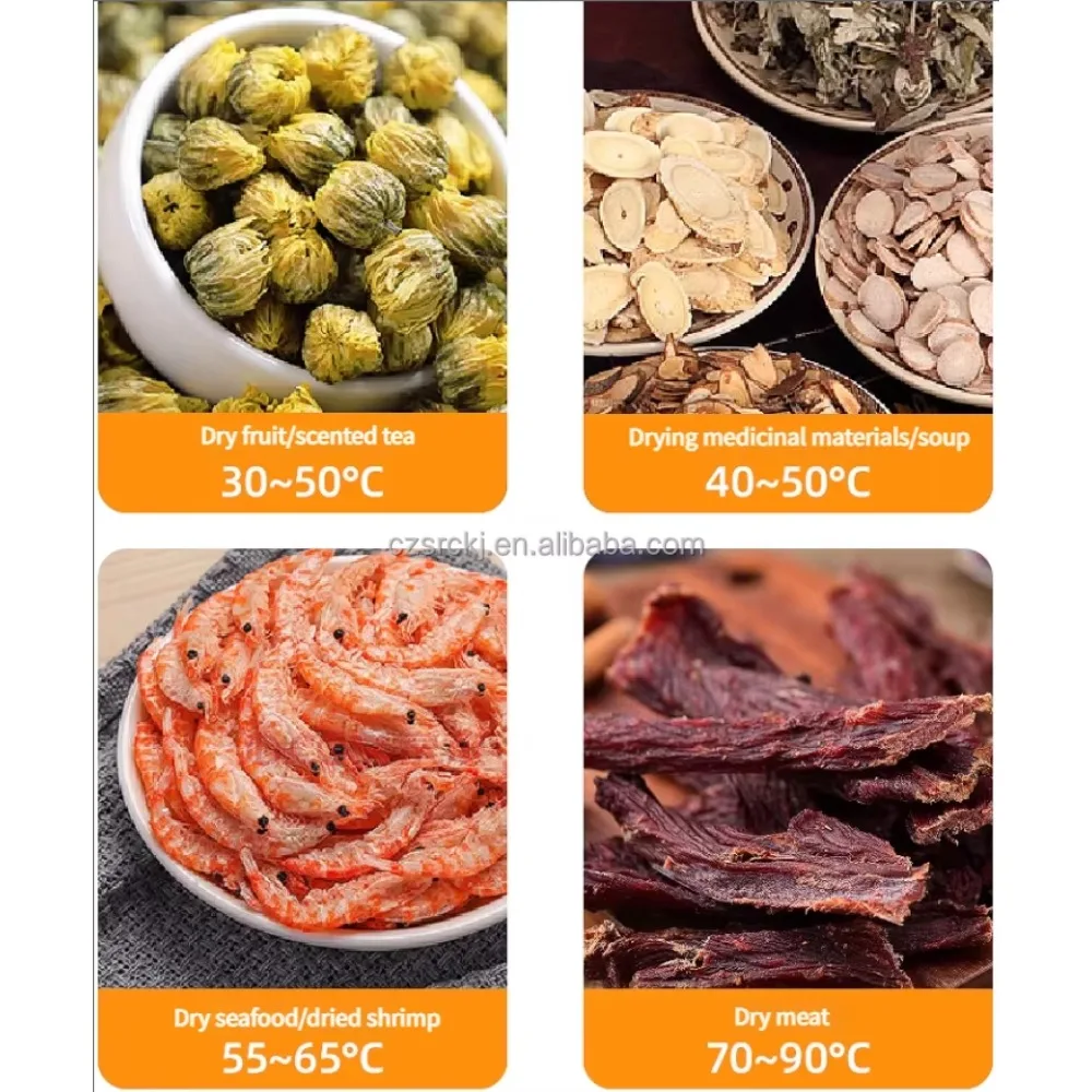 24 Layer Fruit Drying Machine Dried Fruit Machine Stainless Steel Biltong Beef Jerky Fruits Food Dehydrators Machine