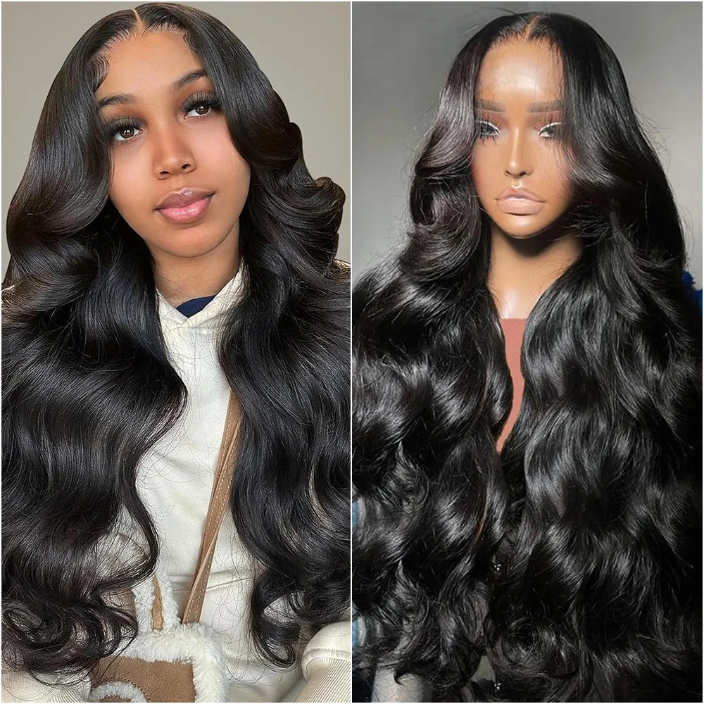 

30 38Inch Body Wave 13x4 13x6 HD Lace Frontal Human Hair Wig 5x5 Glueless Transparent Lace Front Brazilian Wigs For Black Women