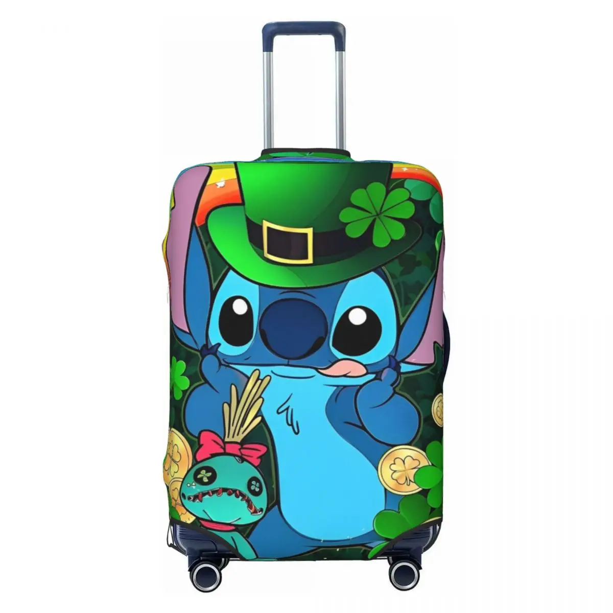 Stitch Cartoon Suitcase Cover Business Protector Holiday Fun Luggage Supplies