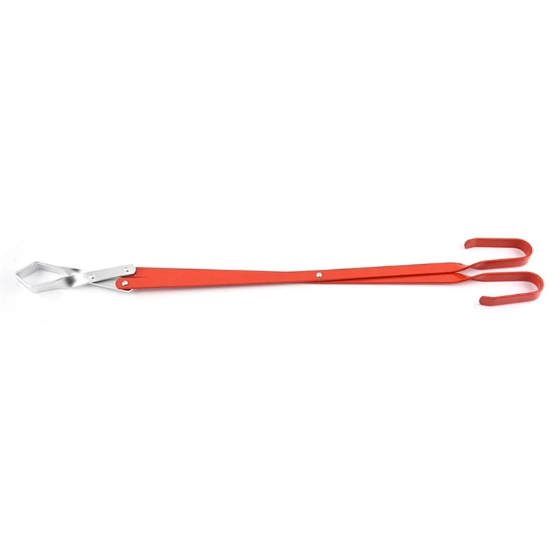Log Tongs Fireplace Poker Wood Tongs BBQ Charcoal Tongs Grill Camping Fire Pit Tool Fire Pits Accessories Reinforced