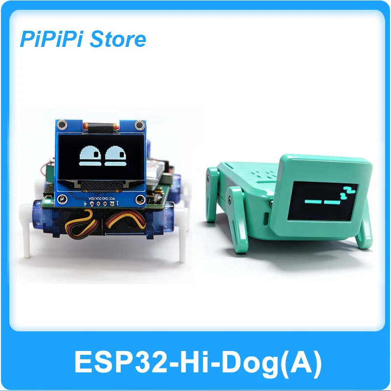 ESP32-S3 AI Voice Dialogue Robot Dog Development Board Deepseek AI-Powered Educational Smart Toy Tabletop Pet