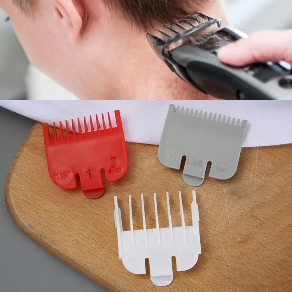 1 Set Hair Clipper Painless Hair Clipper Guide Trimmer Guards Guide Combs Universal Comb for Barber Cutting Guides