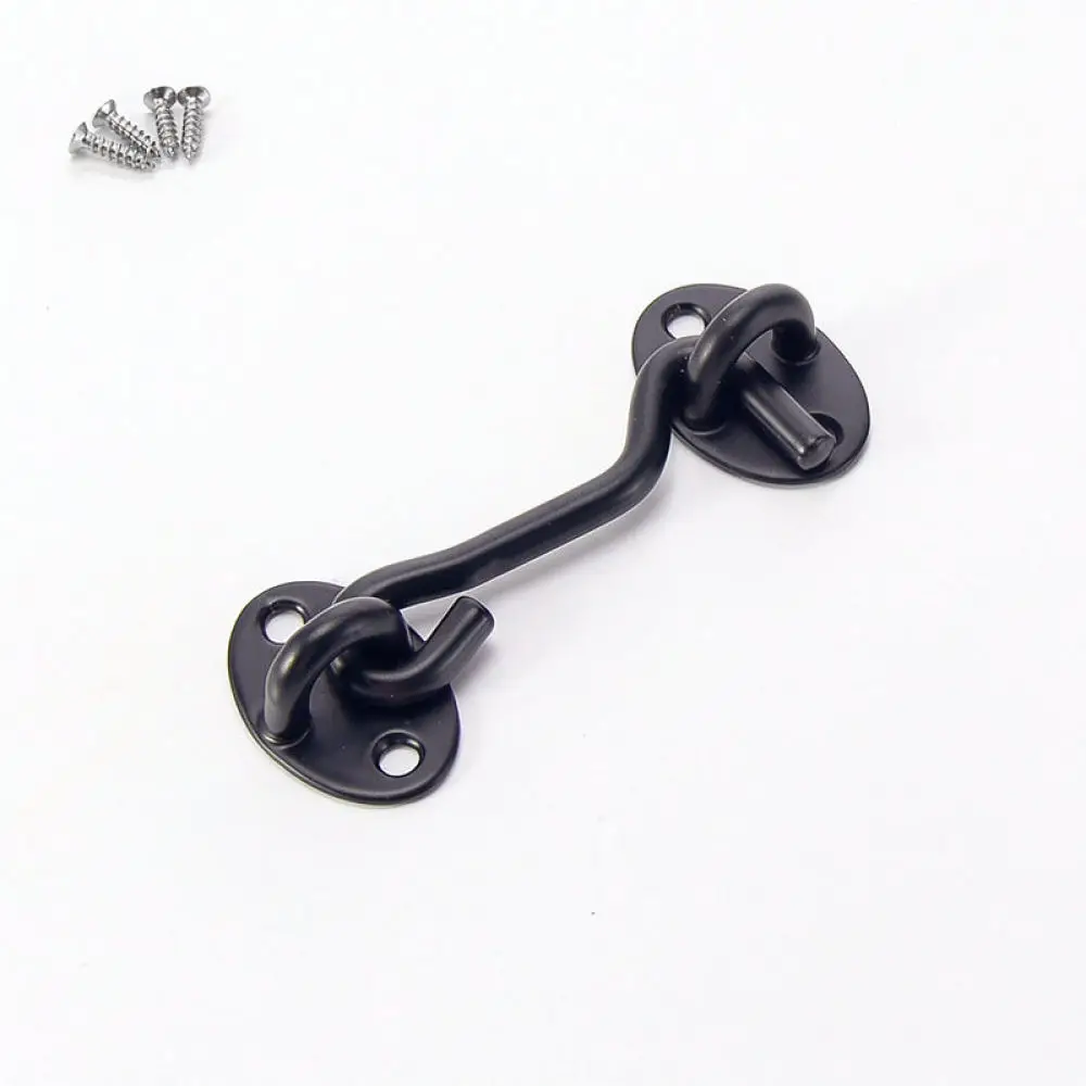 Stainless Steel Cabin Hook Eye Latch Heavy Duty Security Holder For Windows Doors Windproof Stabilizer Hardware Accessory