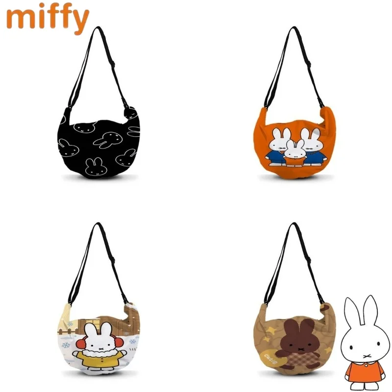 

Creative Miffy Rabbit Cute Cartoon Pattern New Stylish Personalized Large-Capacity Storage Portable Waterproof Shoulder Bag Gift